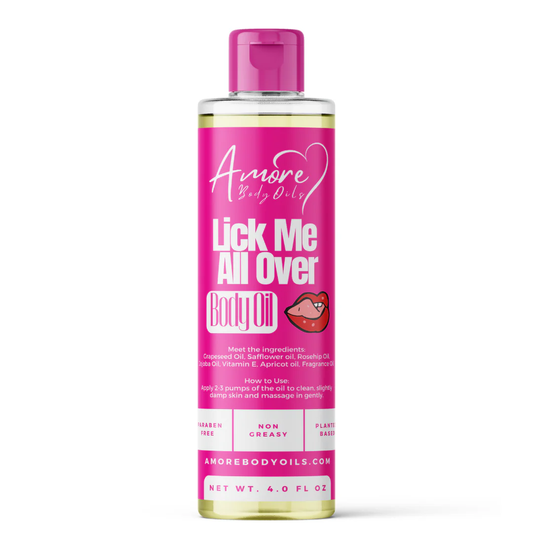 Lick Me All Over - Body Oil + Lotion + Body Spray Bundle - Image 4