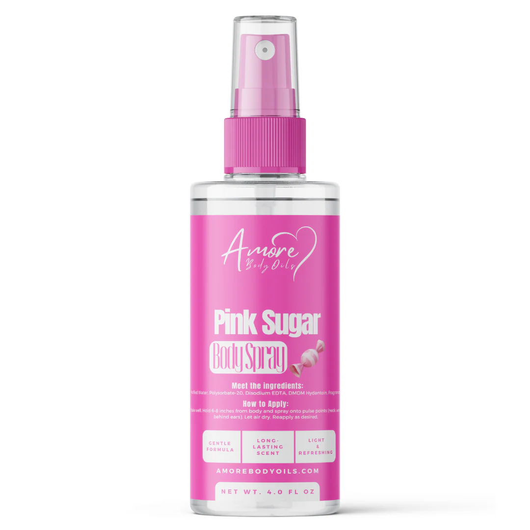 Pink Sugar - Body Oil + Lotion + Body Spray Bundle - Image 3
